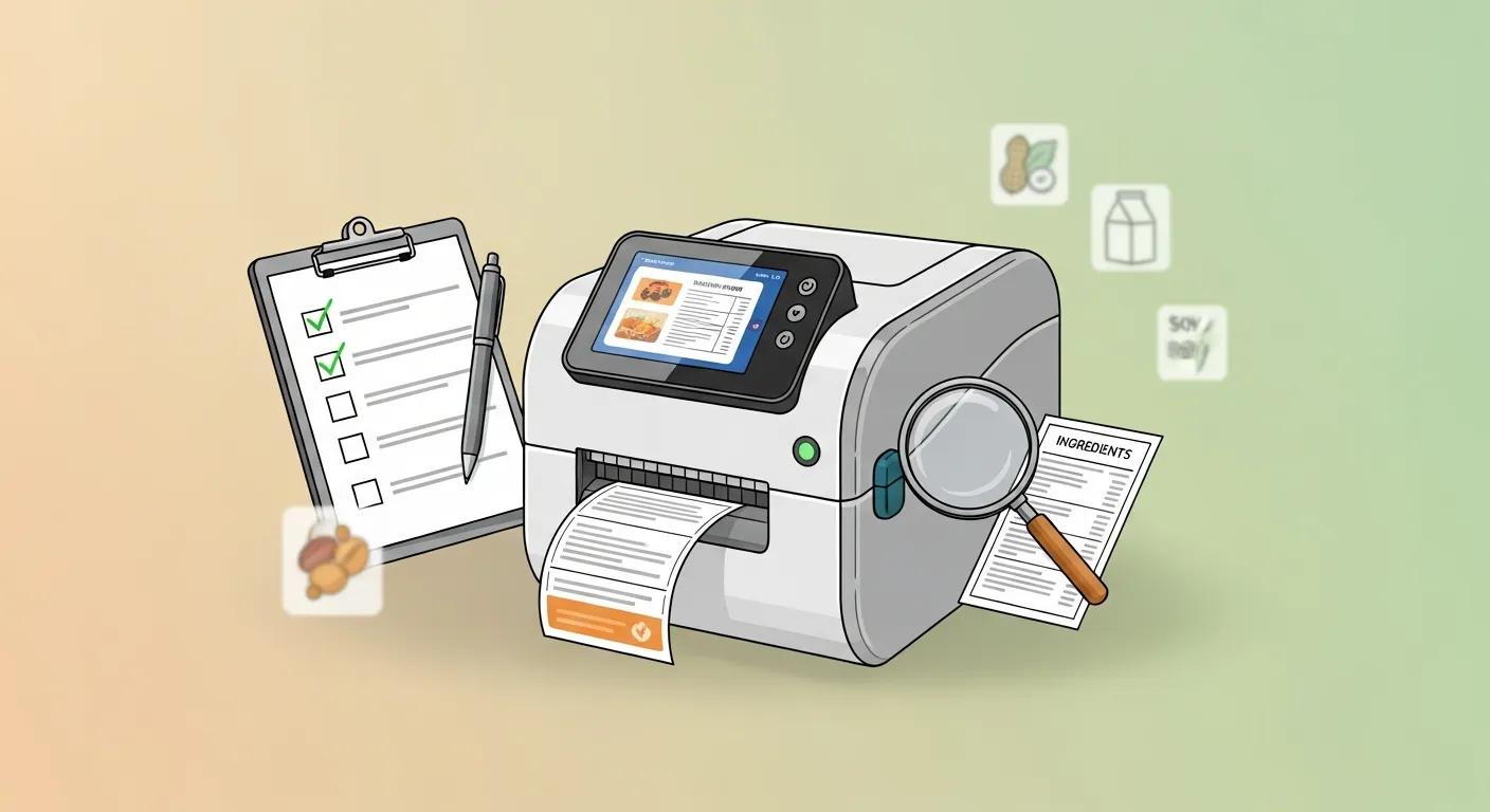Regulatory-Ready Food Label Printers