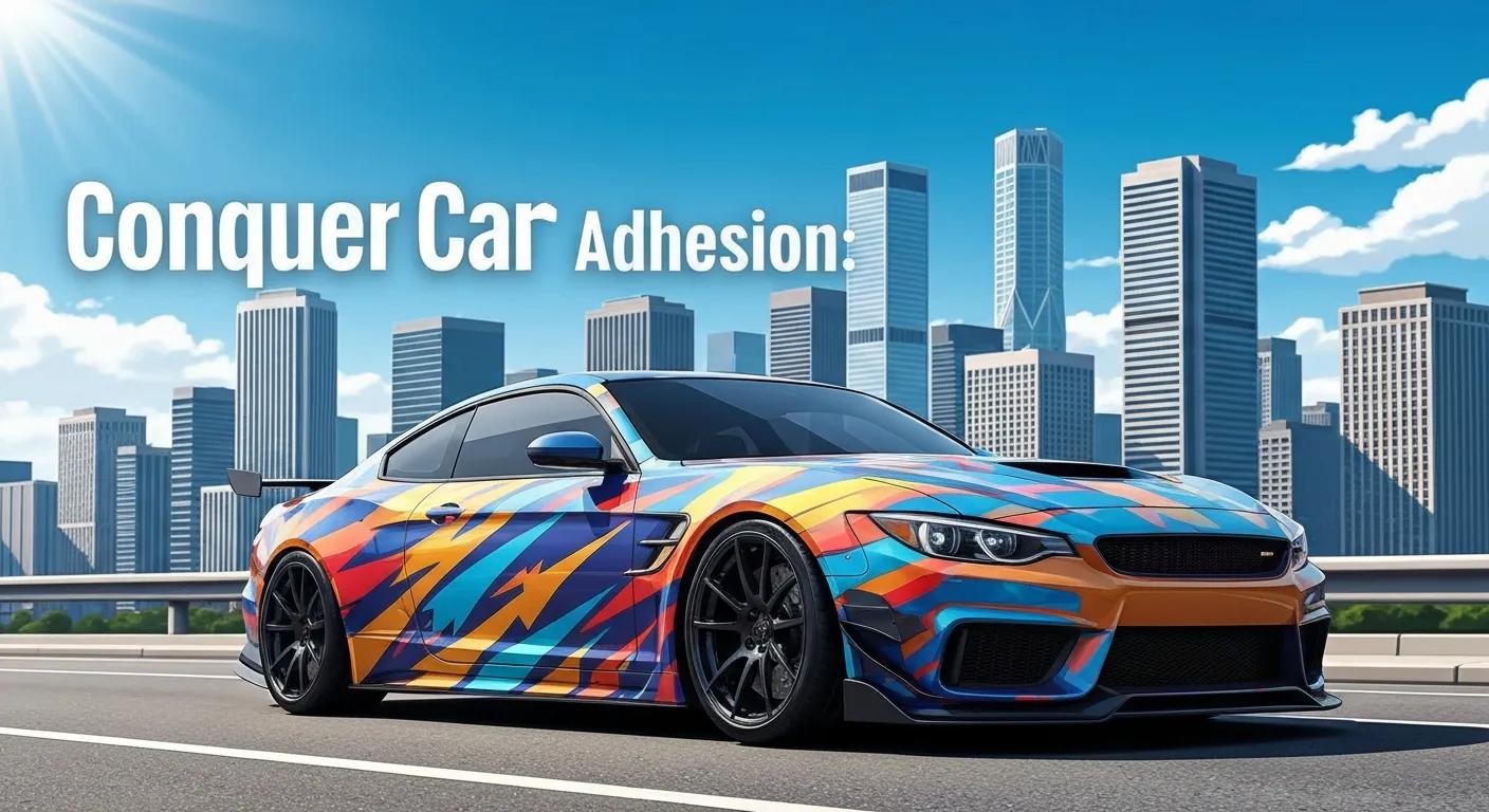 Conquer Car Sign Adhesion: Weather Tips