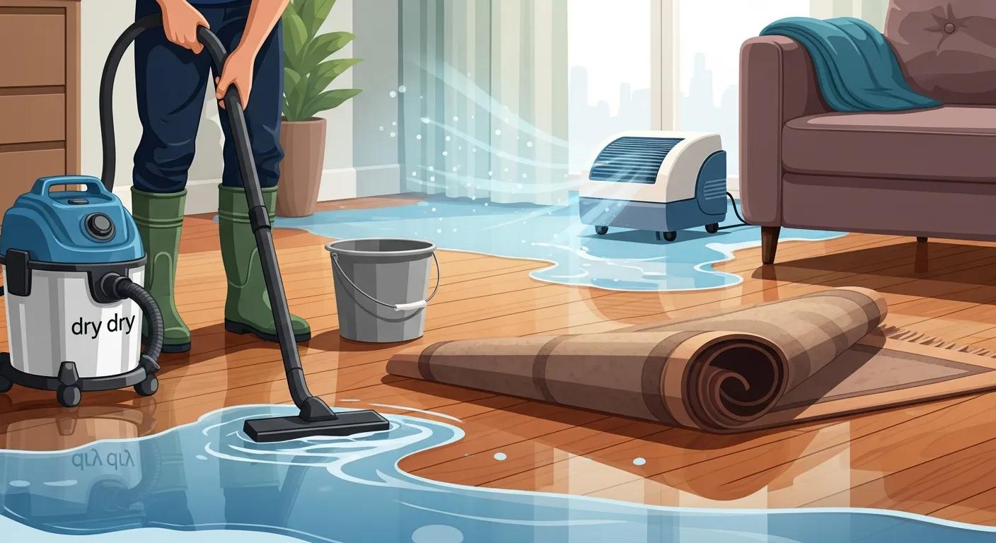 Immediate steps to take after water damage