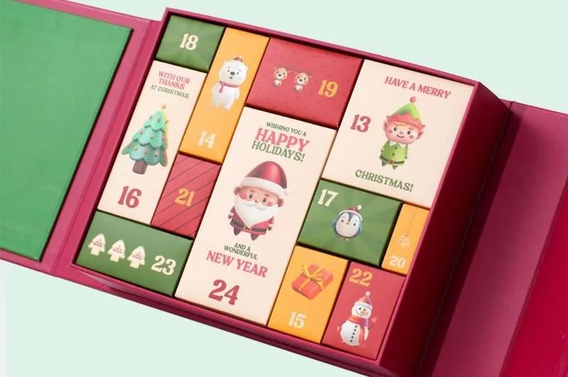كيف يدعم LansBox احتياجاتك من التغليف المخصص لـ 12 يومًا من عيد الميلاد