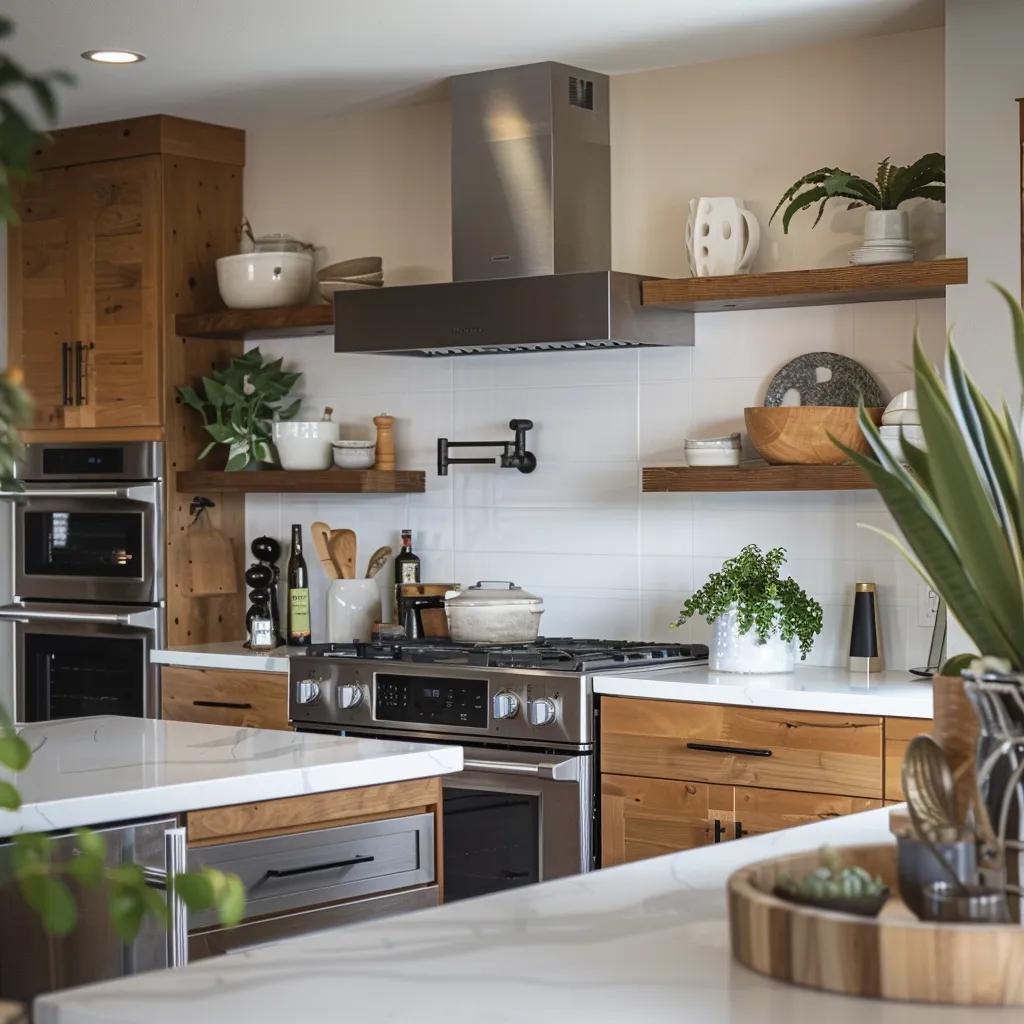 Cozy remodeled kitchen in Spokane showcasing modern design and inviting decor