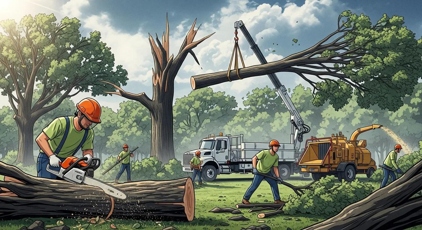 Swift Storm Damage Tree Cleanup