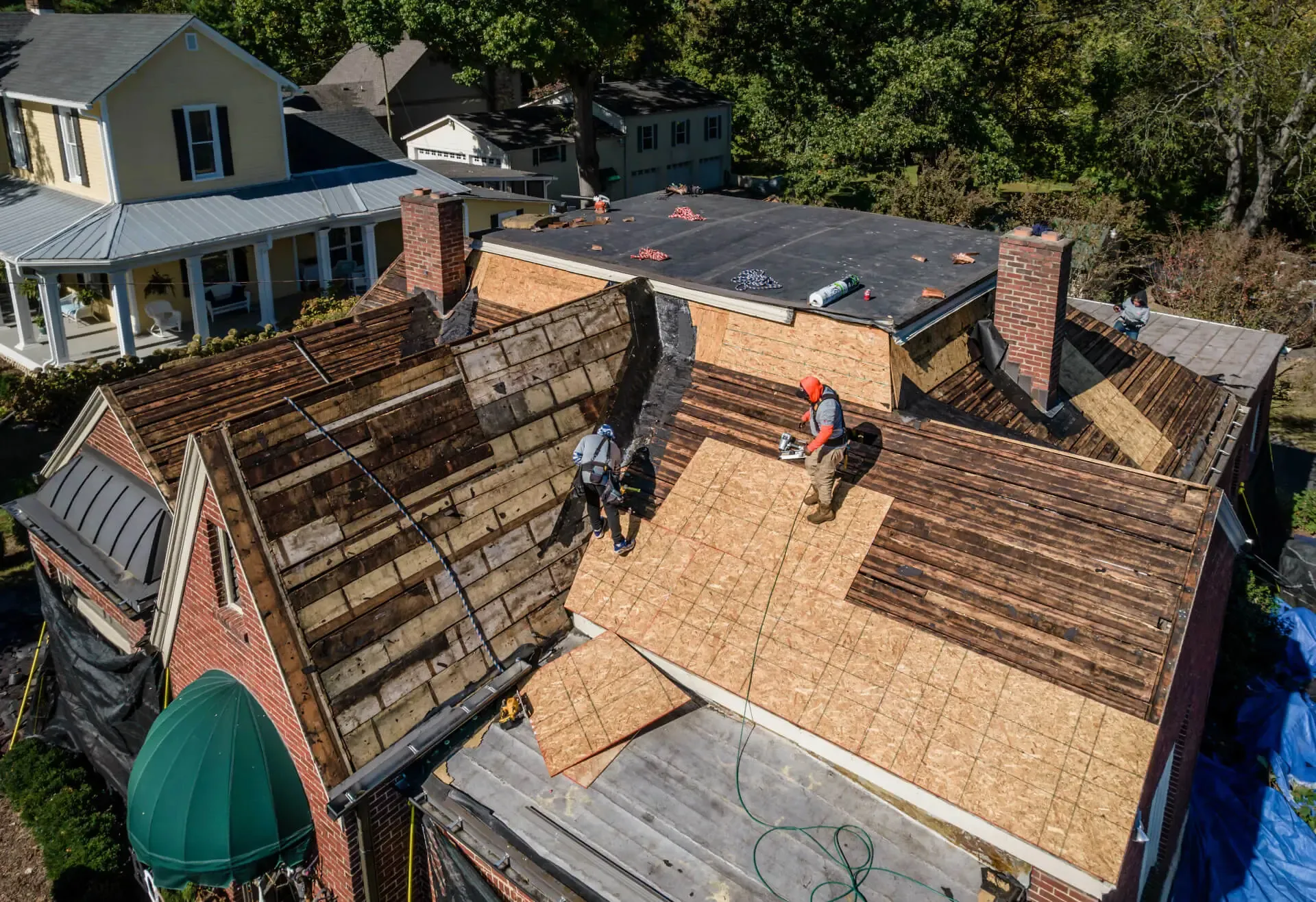 Work in progress - Roof Replacement Process
