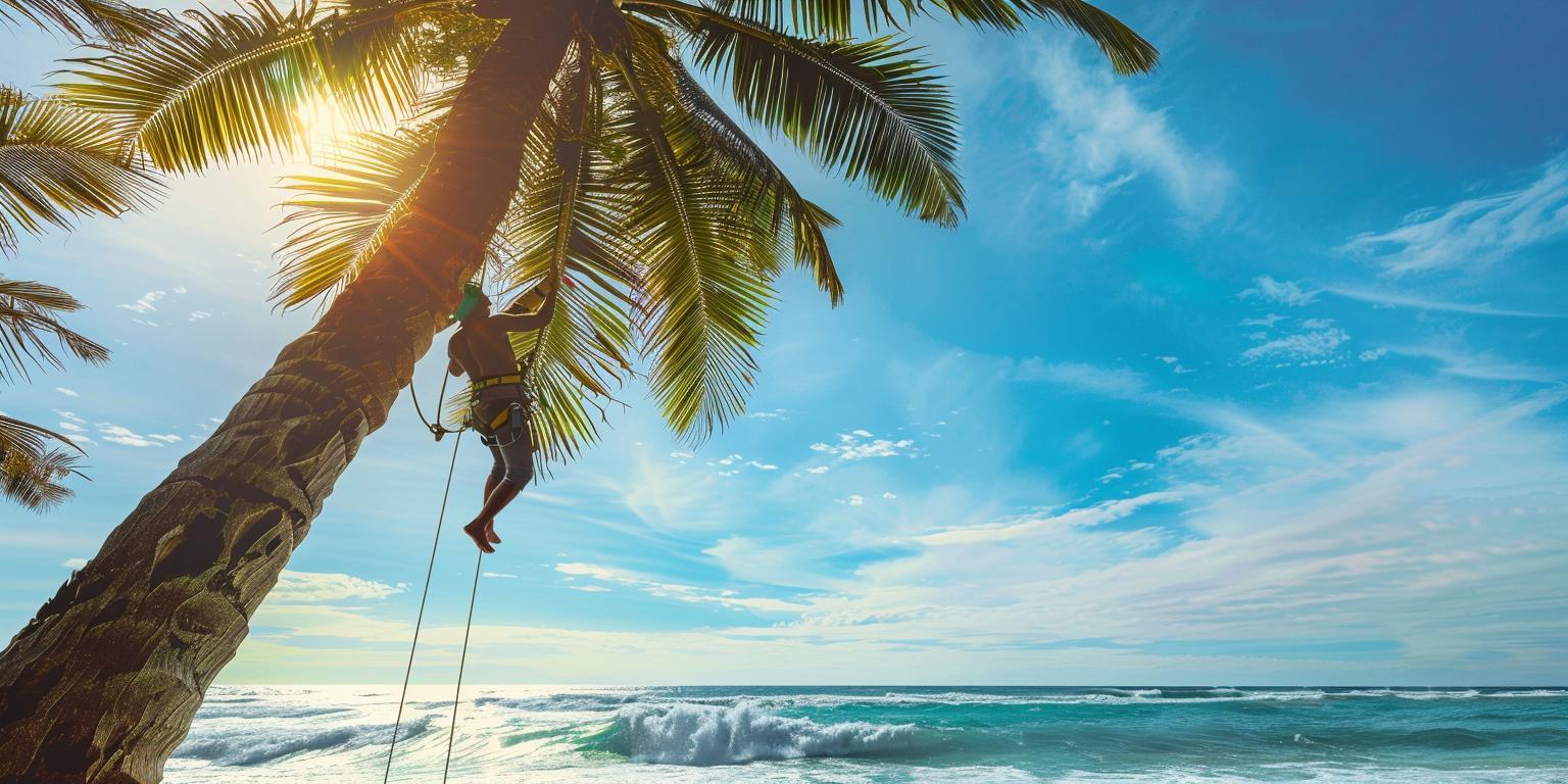 Palm Tree Trimming