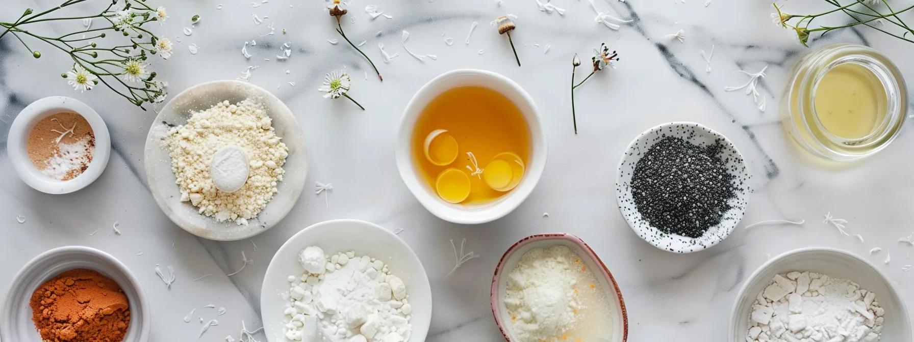 Ingredients for Postpartum Skin