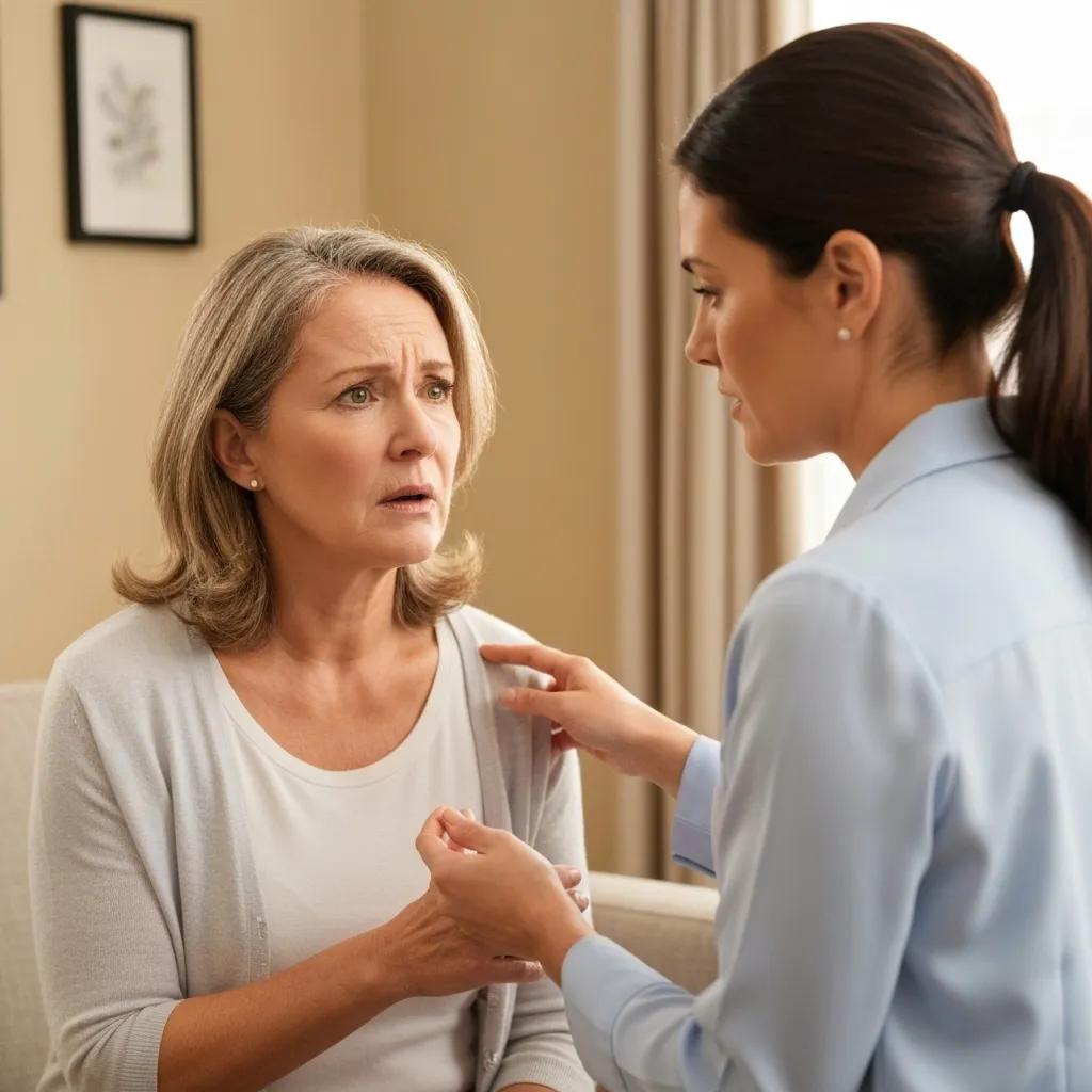 Patient discussing common side effects of semaglutide with a healthcare provider