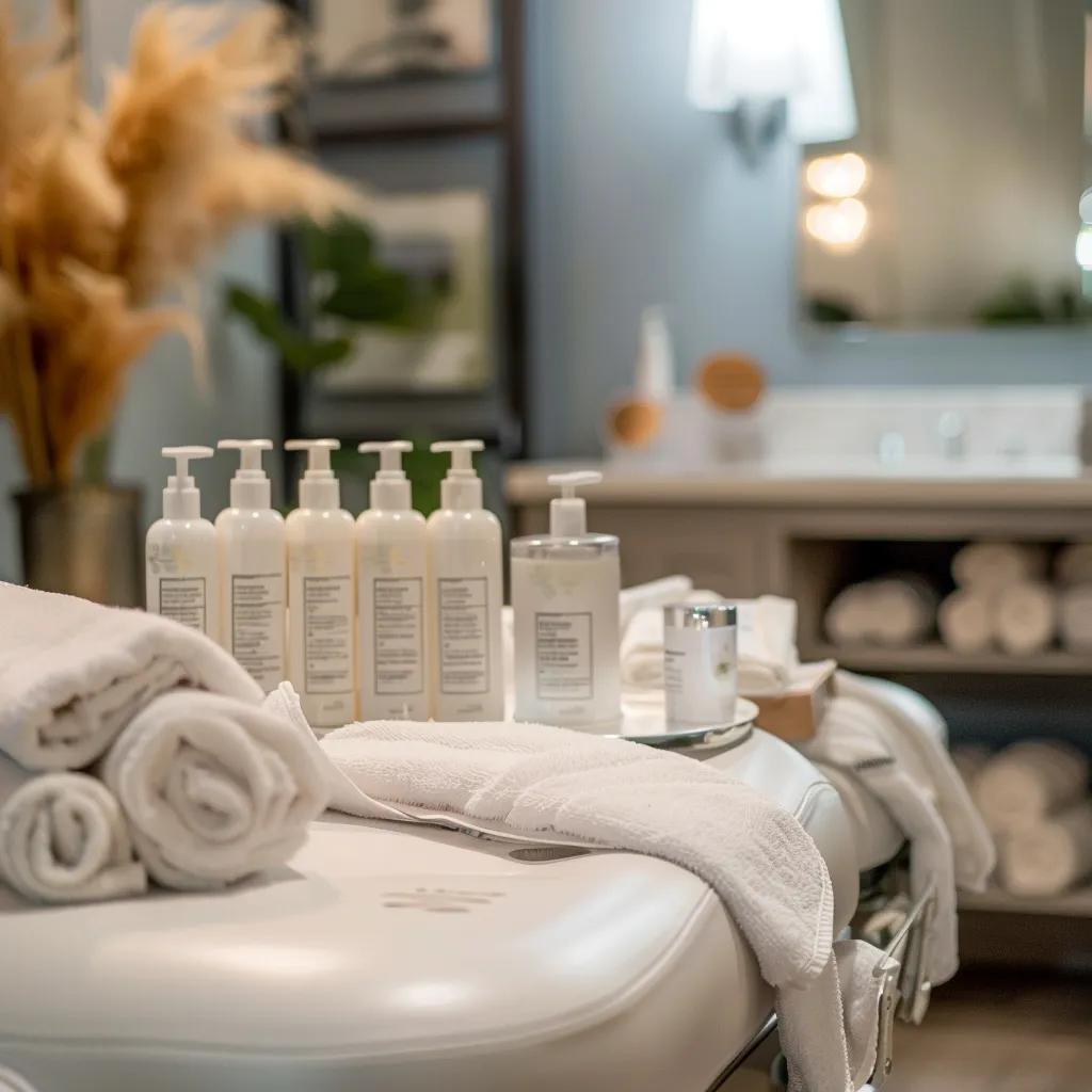 Microdermabrasion treatment in a Brooklyn spa, highlighting professional skincare and relaxation