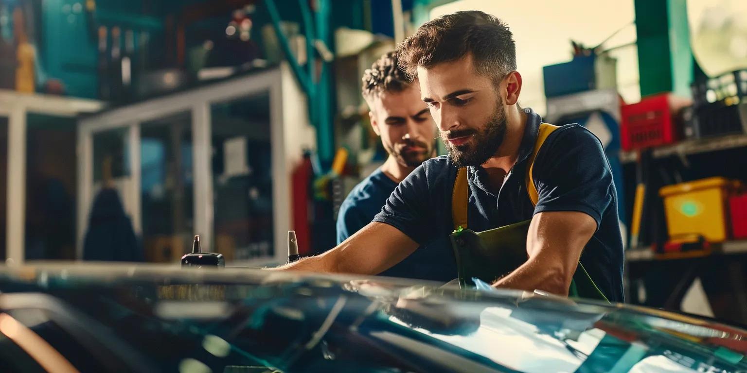 Auto glass replacement service image