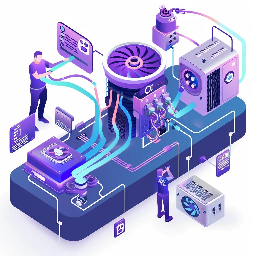 Technician performing automotive AC regas process with leak detection, vacuuming, and refilling