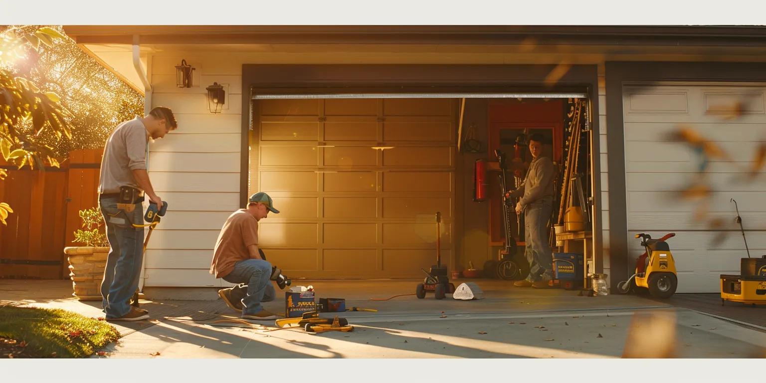 Installation Image for Garage Door Installation