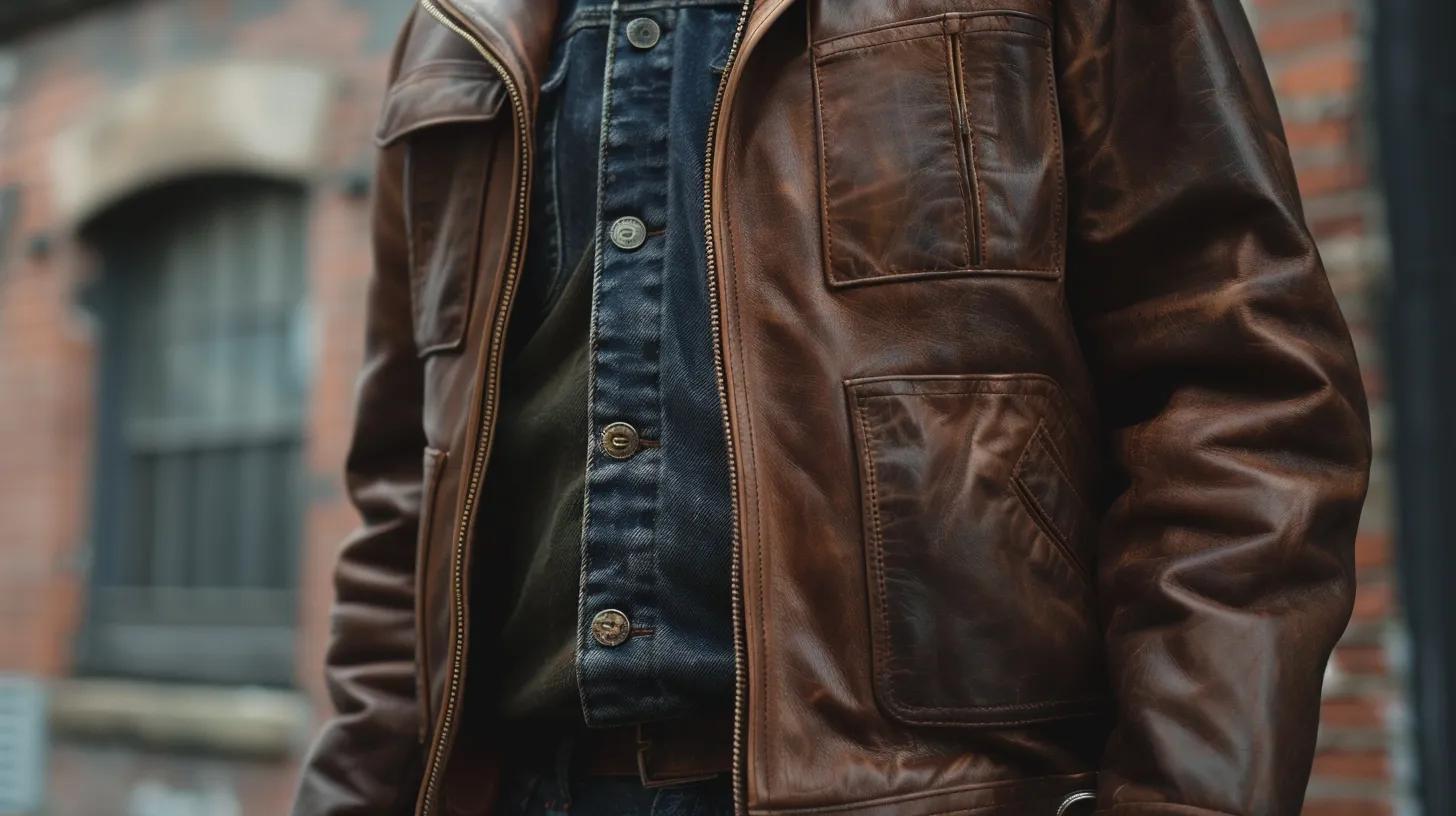 leather bomber jacket made in usa