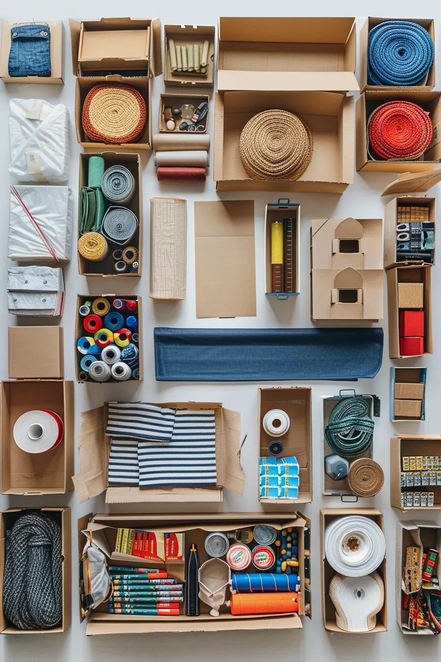 A comprehensive moving checklist laid out, highlighting packing supplies and emphasizing meticulous organization and planning.