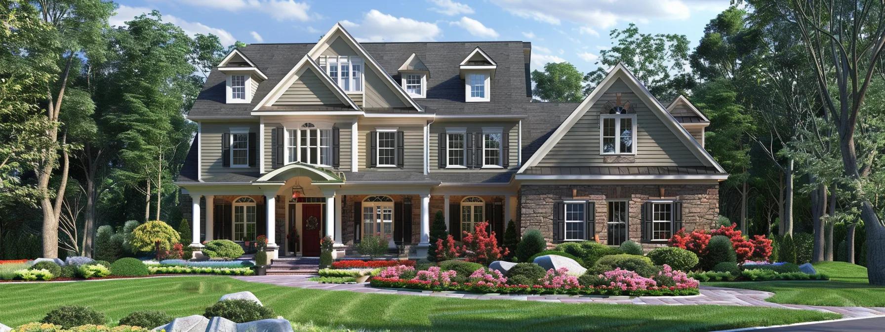 Scenic view of Mount Laurel, New Jersey, residential area