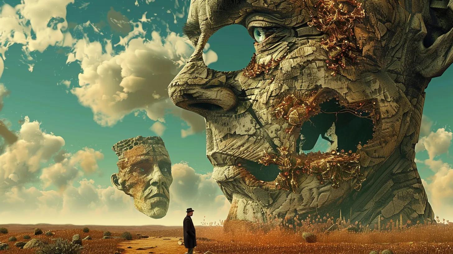 a surrealist representation of an effective apology