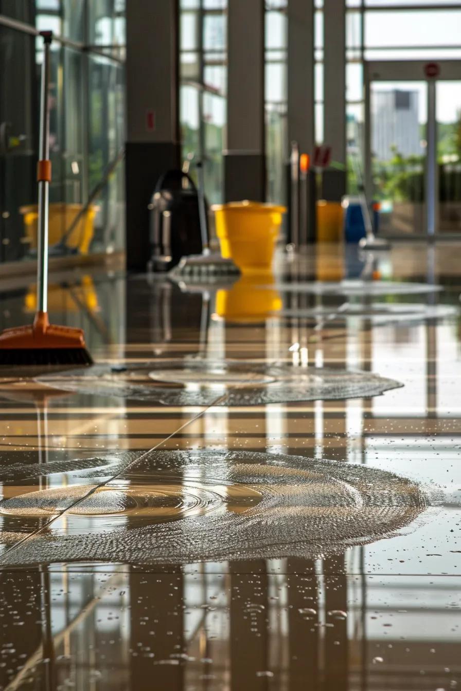 Commercial cleaning services