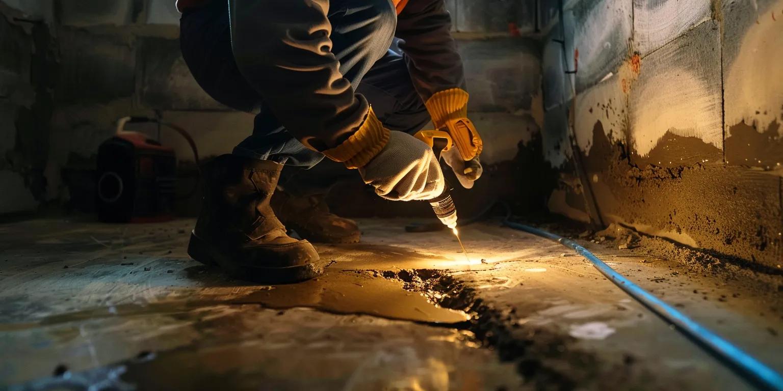 Foundation crack repair Livingston NJ