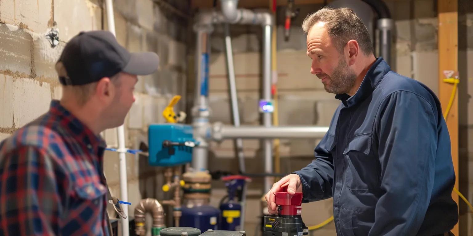 Sump pump installation in Livingston NJ