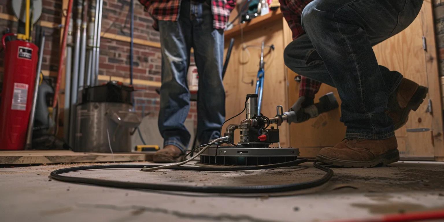 Sump pump installation Cranford NJ