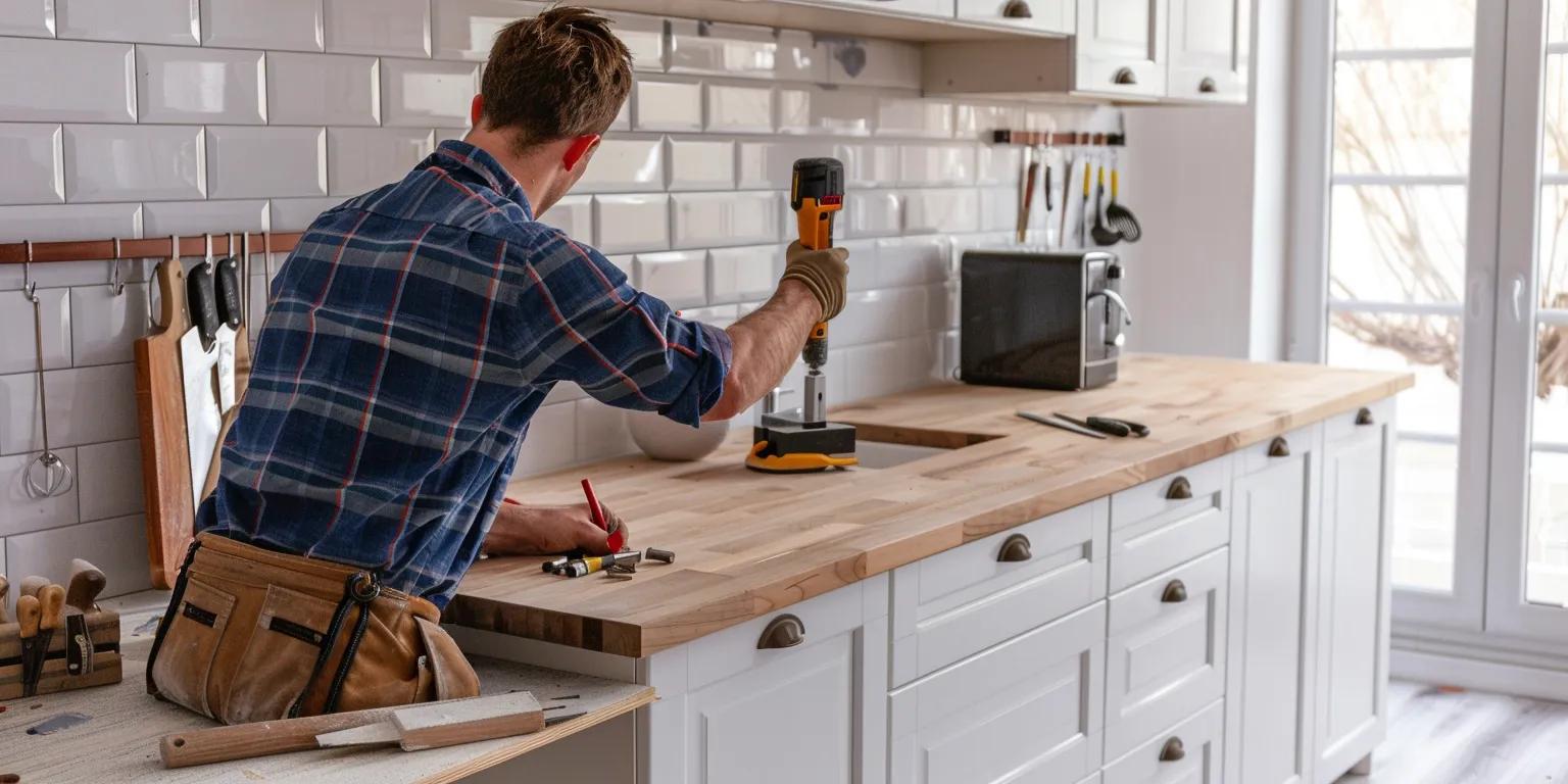 Cabinet installation image