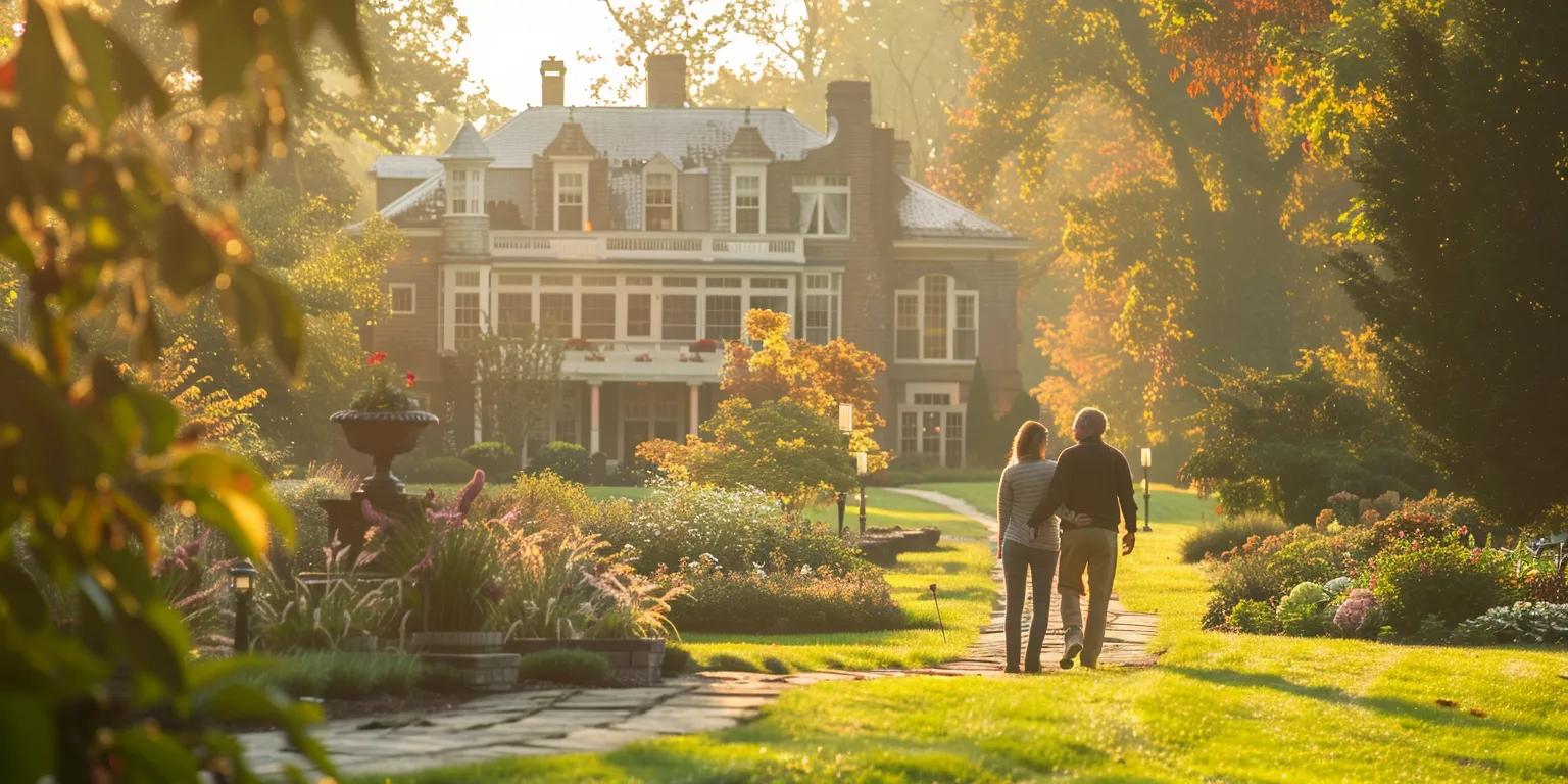 Elegant view of Laurel Haven Estate exterior