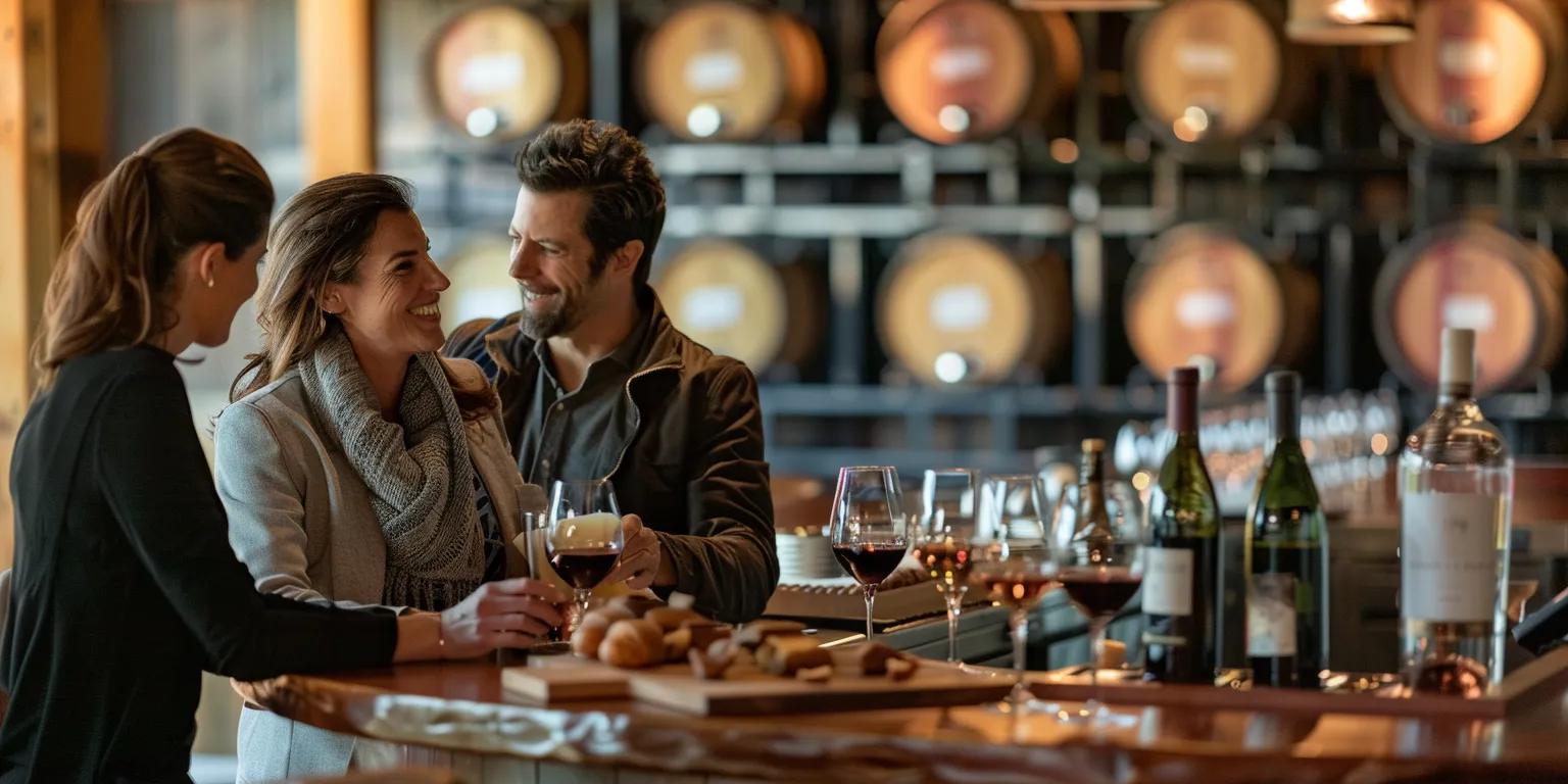 Service wine tastings