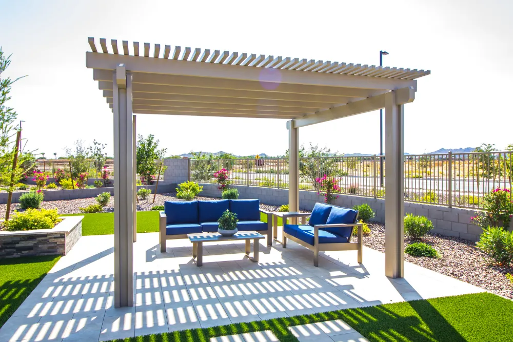Need a Revamp? Upstyle Your Space with Built-in Pergolas pergola in backyard