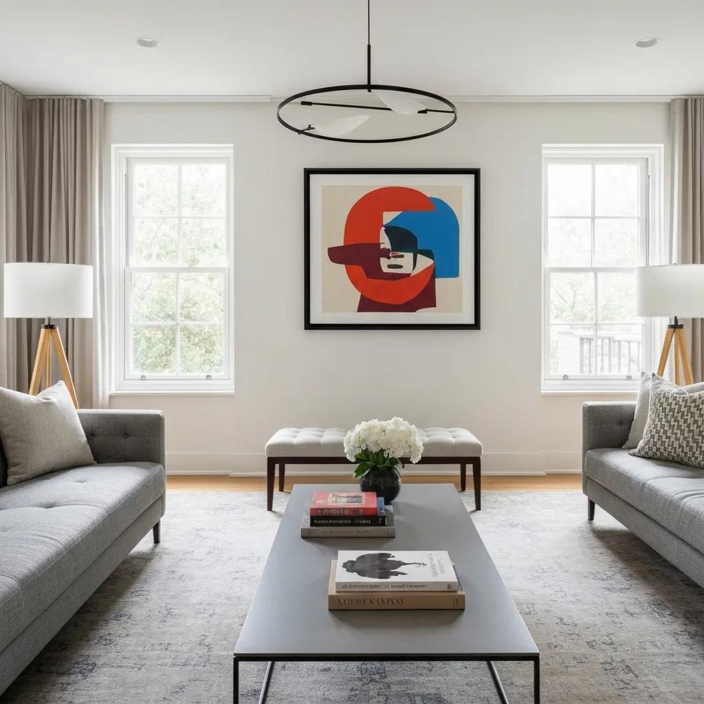 Sparkling clean carpets in a welcoming living room, showcasing the benefits of professional carpet cleaning services