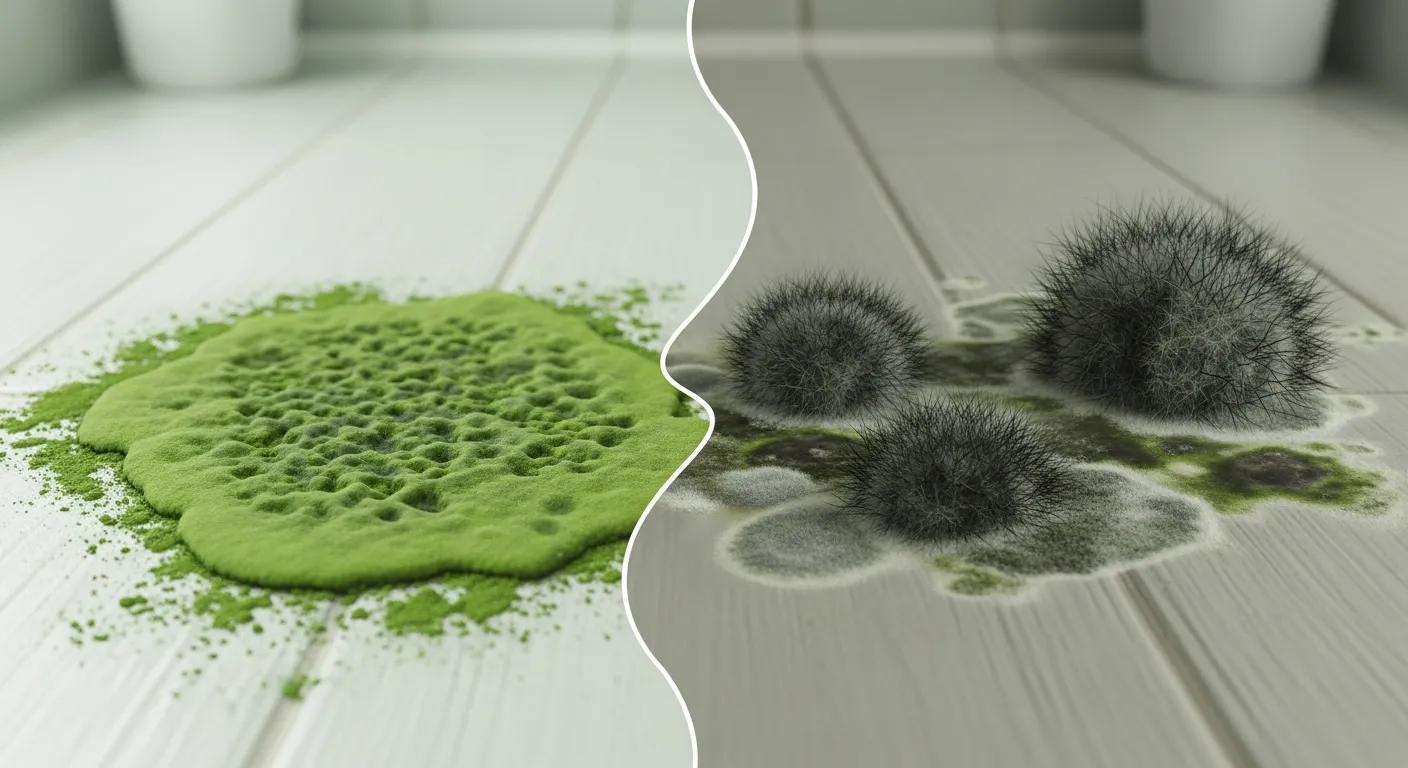 Comparison of mold and mildew Comparison of mold and mildew