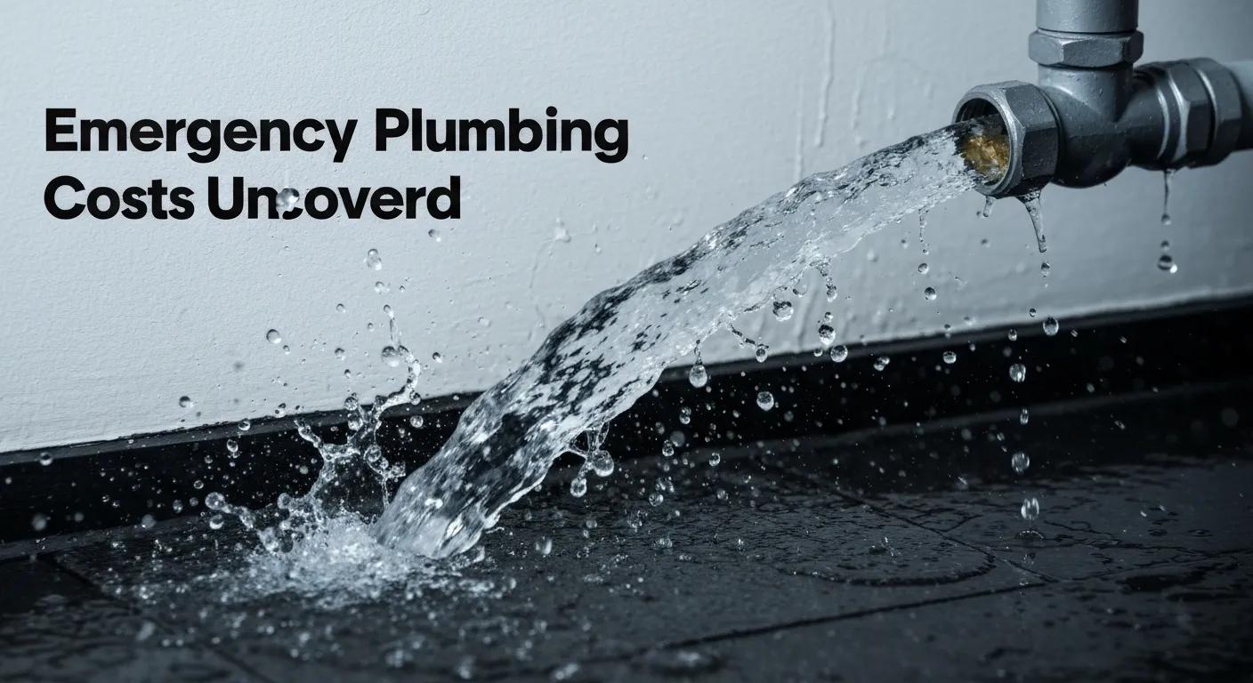 Emergency Plumbing Costs Uncovered