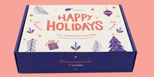 Toptan Düz Paket Noel Hediye Kutuları Sipariş Etme Sürecinde Gezinme