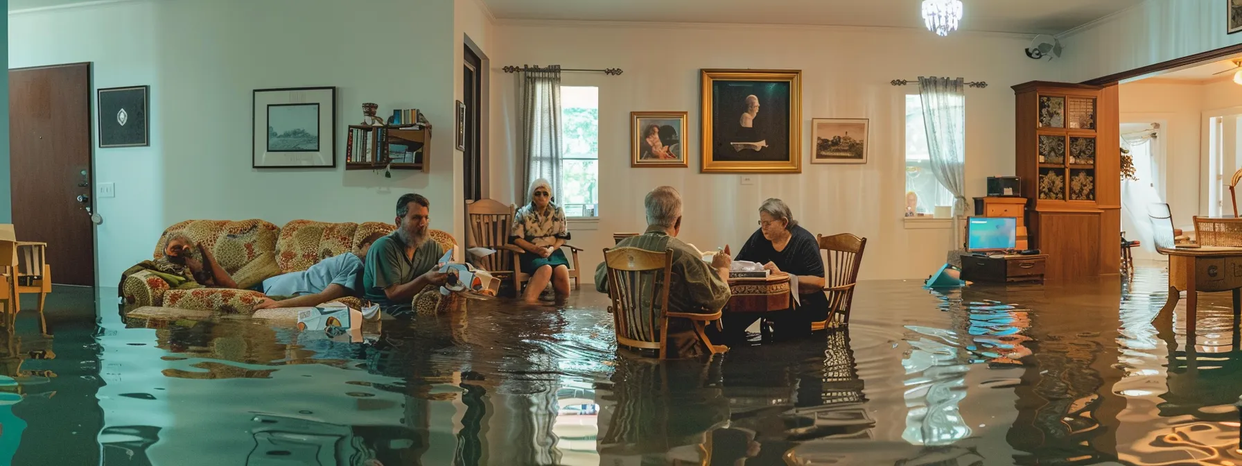 residents in georgia receiving assistance and information on flood insurance from knowledgeable sources and community programs.