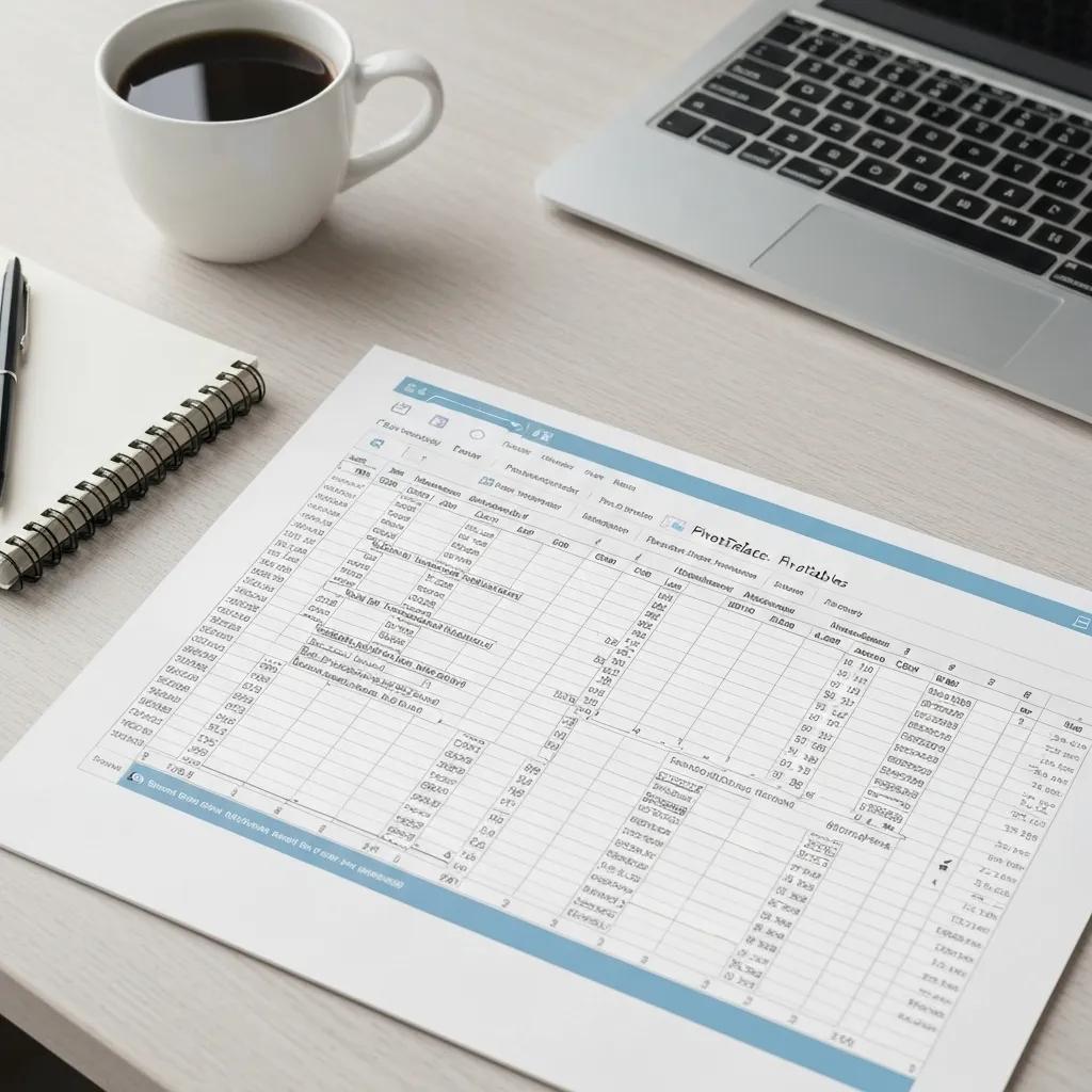 How to create PivotTables?