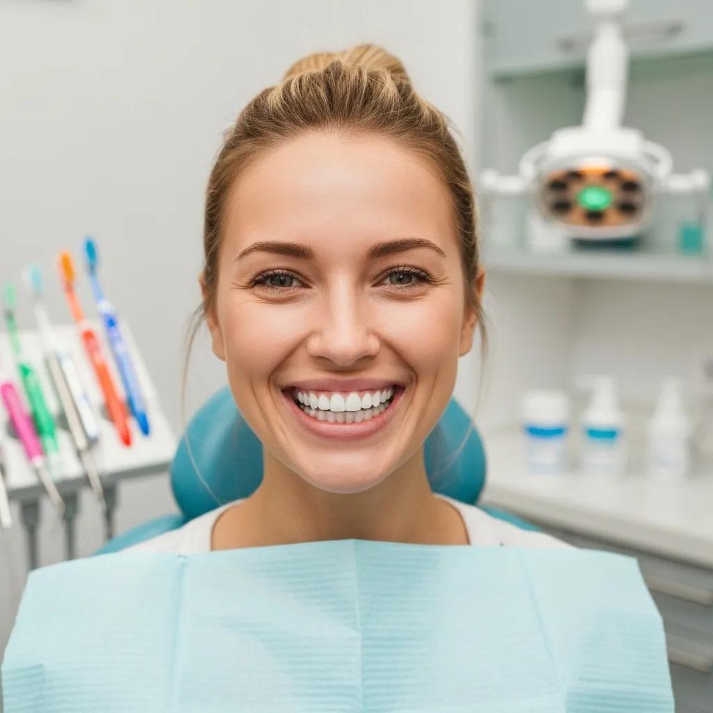 Person smiling after teeth whitening treatment, illustrating cosmetic dentistry benefits