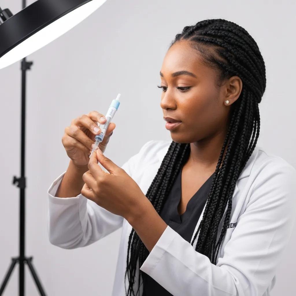 Proper injection technique for administering tirzepatide