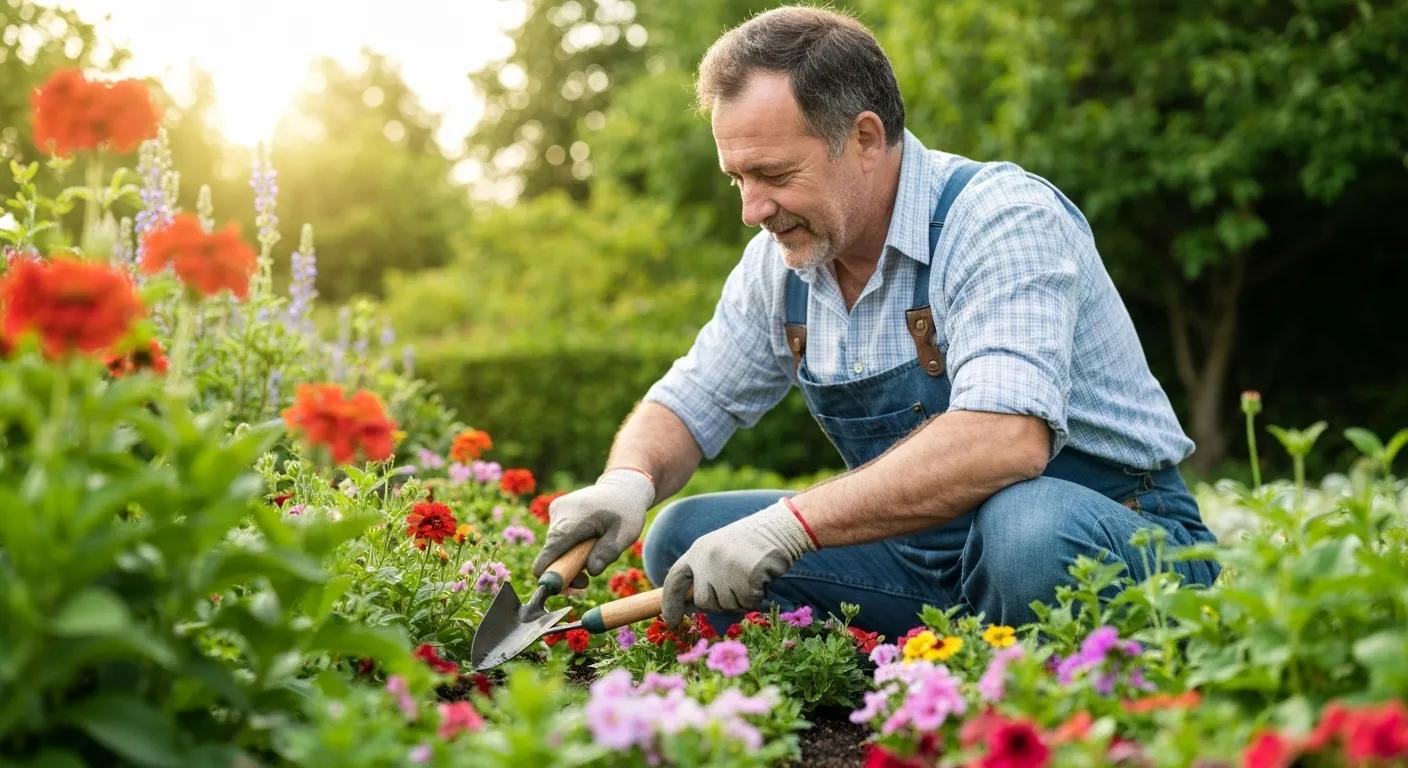 Image of Flower bed maintenance service