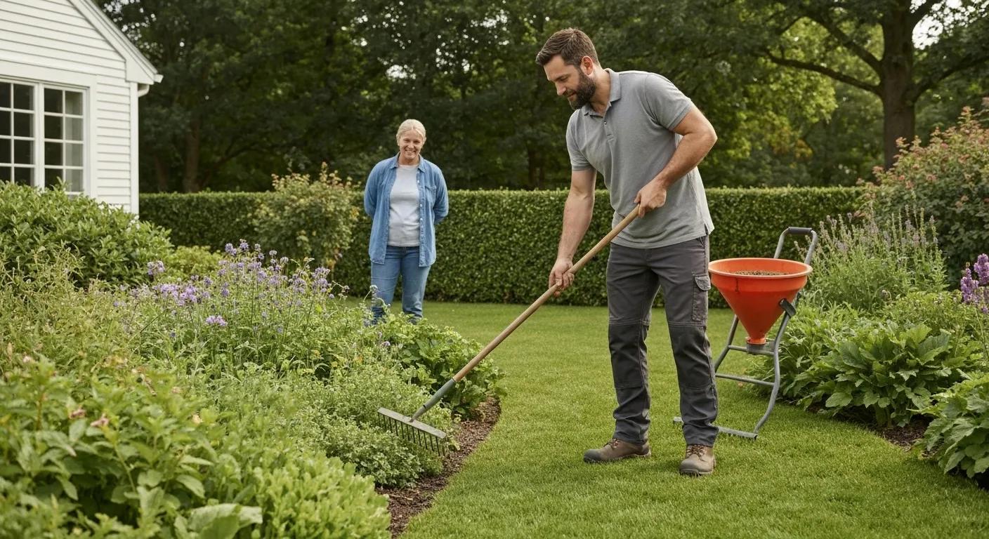 Professional lawn care service image