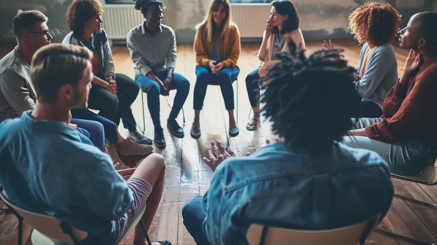 support group of people