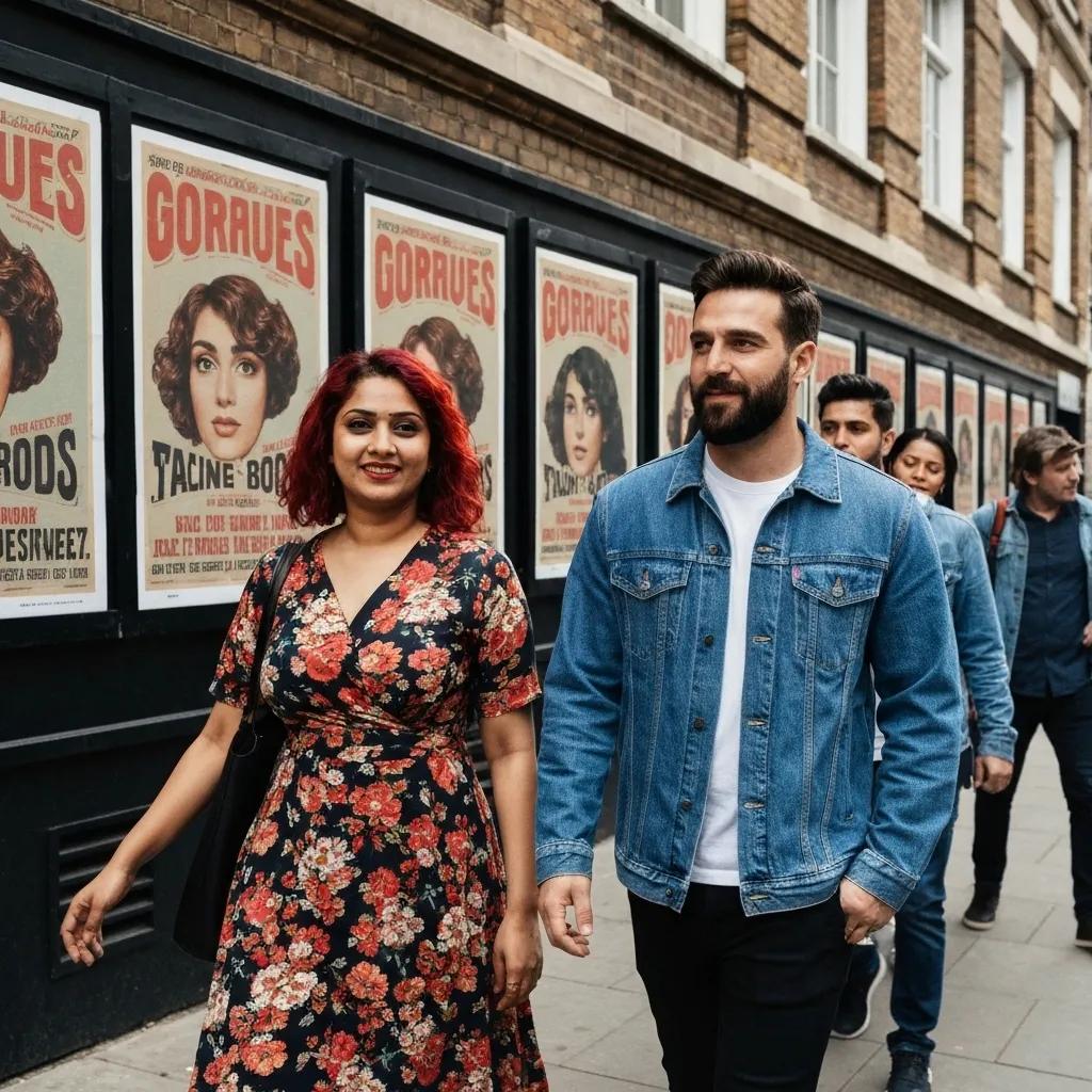 A dedicated wild posting campaign dominating a busy urban block with a unified visual message