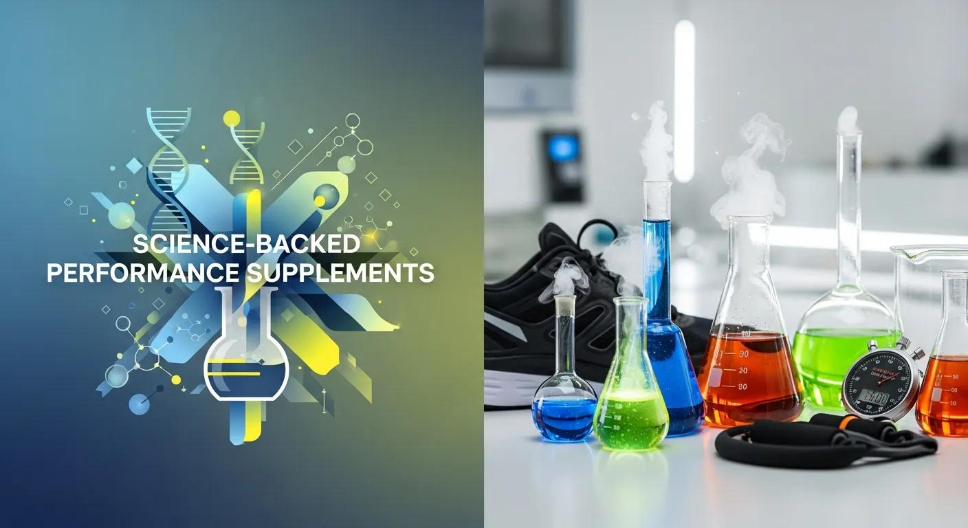 Science-backed performance supplements and lab validation