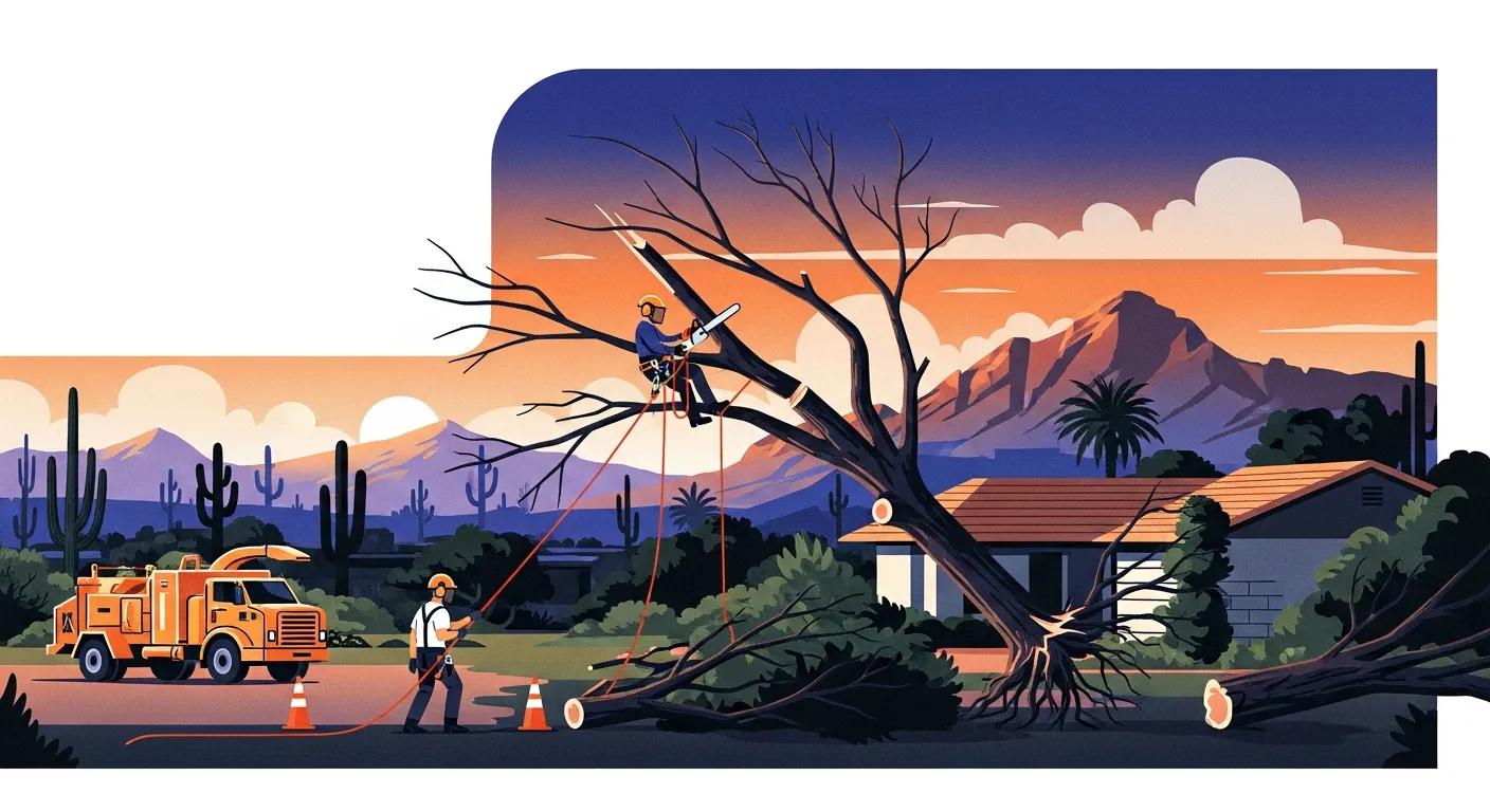 Expert Hazardous Tree Removal in Phoenix Expert Hazardous Tree Removal in Phoenix