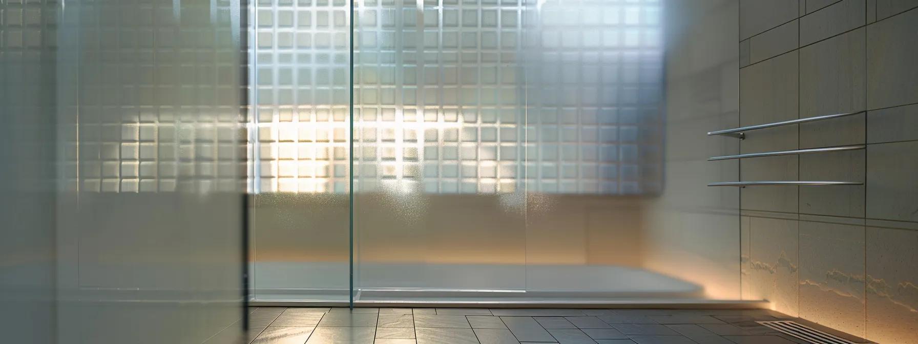 Custom Shower Glass Panels