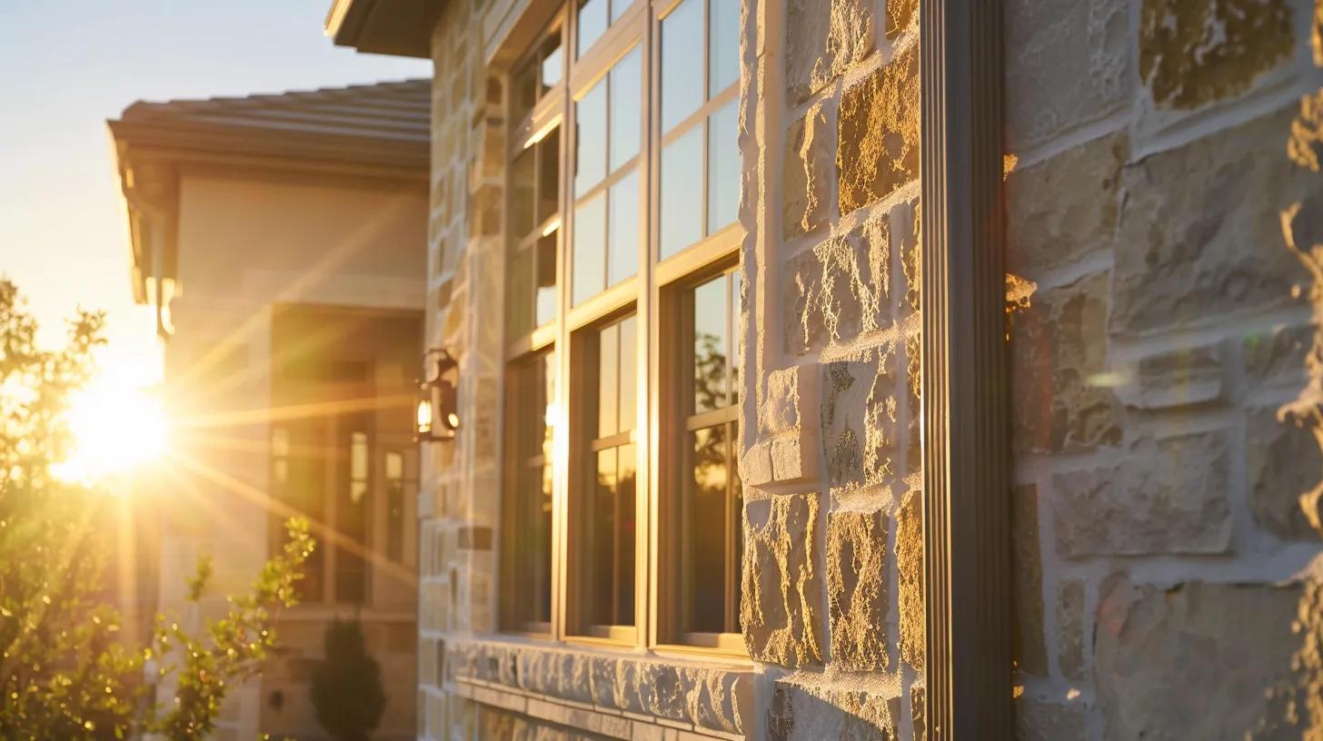 a beautifully framed close-up of a newly constructed custom home, showcasing the elegant facade with intricate architectural details, bathed in warm afternoon light to highlight the craftsmanship and quality materials used, symbolizing the importance of cost per square foot in the construction journey. a beautifully framed close-up of a newly constructed custom home, showcasing the elegant facade with intricate architectural details, bathed in warm afternoon light to highlight the craftsmanship and quality materials used, symbolizing the importance of cost per square foot in the construction journey.