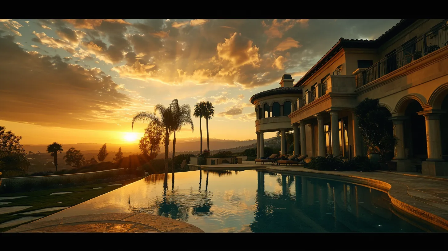a breathtaking custom home stands proudly against a vibrant sunset, showcasing impeccable craftsmanship and rich materials, symbolizing quality and reliability in construction. a breathtaking custom home stands proudly against a vibrant sunset, showcasing impeccable craftsmanship and rich materials, symbolizing quality and reliability in construction.