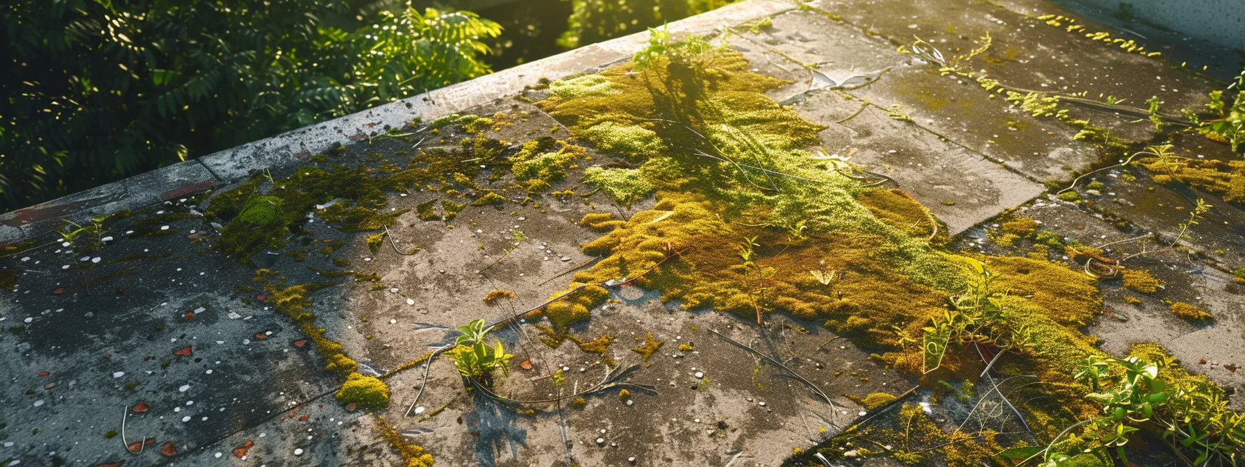 a bright, sunlit rooftop showcases the stark contrast between a vibrant, clean surface after soft washing and a dingy, moss-covered area, highlighting the effectiveness of eco-friendly cleaning methods in preserving home beauty. a bright, sunlit rooftop showcases the stark contrast between a vibrant, clean surface after soft washing and a dingy, moss-covered area, highlighting the effectiveness of eco-friendly cleaning methods in preserving home beauty.