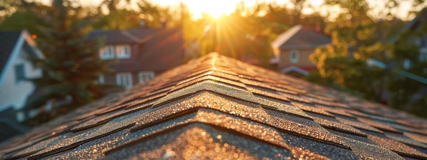 a bright, urban rooftop in a polished neighborhood showcases a professional gently cleaning a shingle roof with eco-friendly solutions, highlighting the importance of roof maintenance for long-term durability and energy efficiency. a bright, urban rooftop in a polished neighborhood showcases a professional gently cleaning a shingle roof with eco-friendly solutions, highlighting the importance of roof maintenance for long-term durability and energy efficiency.