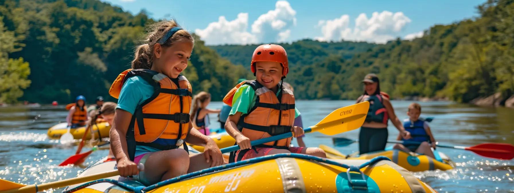 Family rafting trip essentials and safety information for Tennessee adventures.