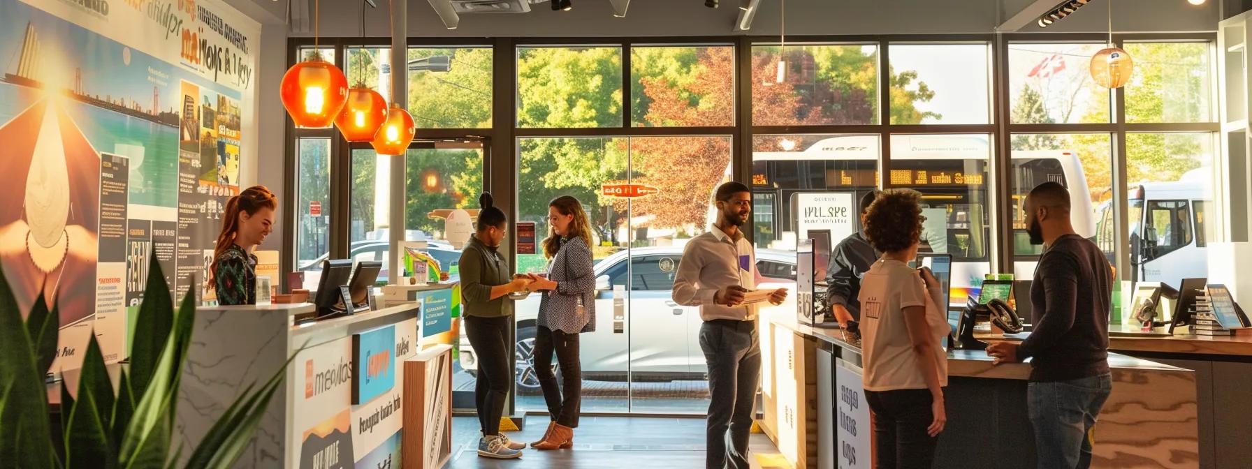 Mini bus rental options in DC, MD, and VA for various group sizes. Mini bus rental options in DC, MD, and VA for various group sizes.