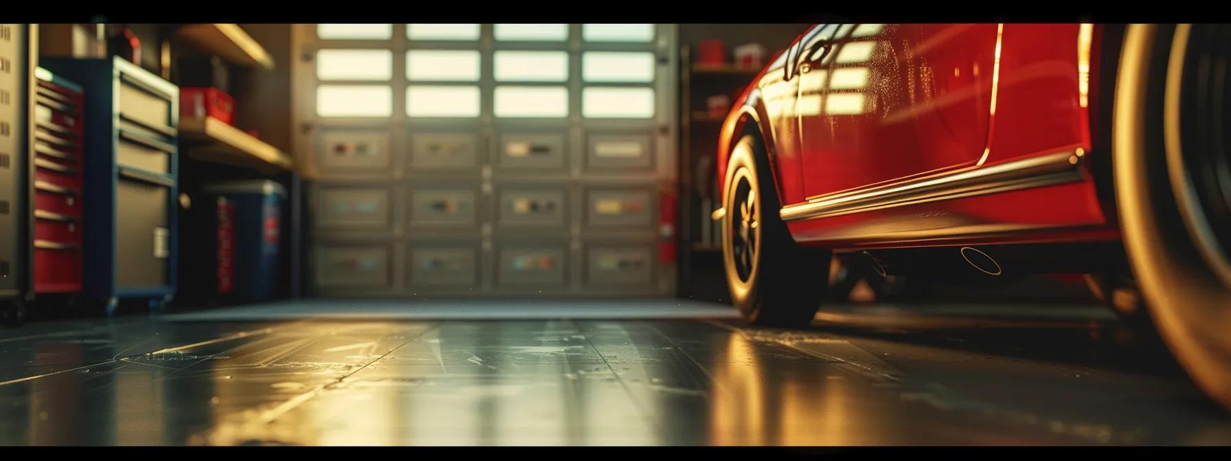 a close-up of a residential garage featuring a stylish side-hinged door, showcasing its intricate design and modern mechanics inside a well-lit, organized garage space, emphasizing its repair considerations and functionality. a close-up of a residential garage featuring a stylish side-hinged door, showcasing its intricate design and modern mechanics inside a well-lit, organized garage space, emphasizing its repair considerations and functionality.