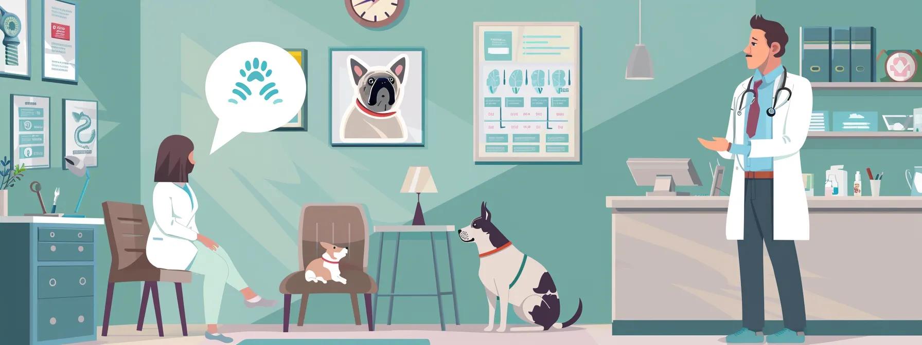 Illustration of a dog displaying symptoms of food allergies, like itching and ear infections. Illustration of a dog displaying symptoms of food allergies, like itching and ear infections.