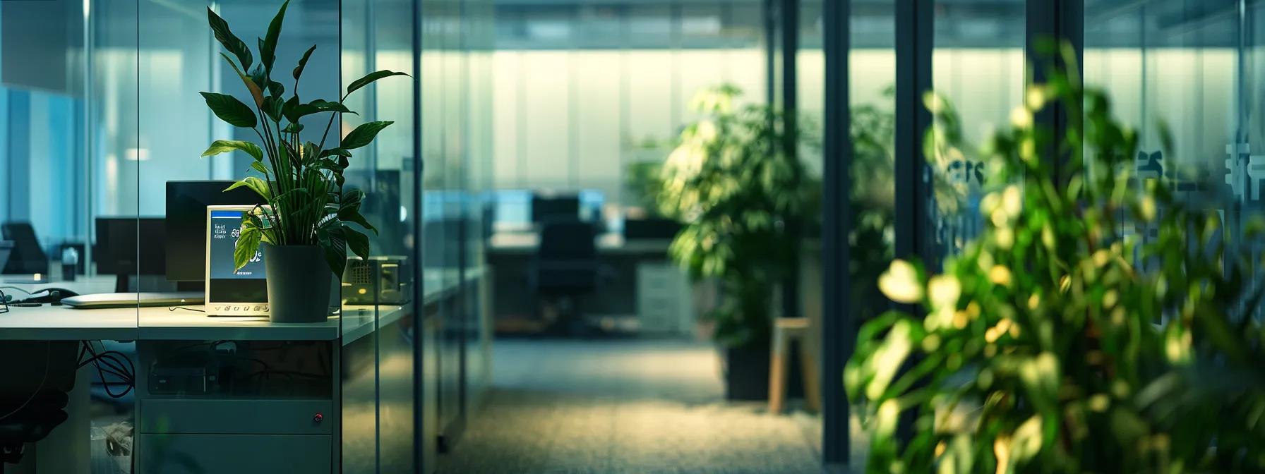 a dimly lit urban office environment showcases a high-tech air quality monitor displaying alarming levels of pollutants, with a subtle hint of mold visible on the walls, underscoring the urgent need for improved indoor air quality. a dimly lit urban office environment showcases a high-tech air quality monitor displaying alarming levels of pollutants, with a subtle hint of mold visible on the walls, underscoring the urgent need for improved indoor air quality.